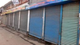 মূসক কমানোর দাবিতে ধর্মঘট চলছে, বন্ধ দোকানপাট